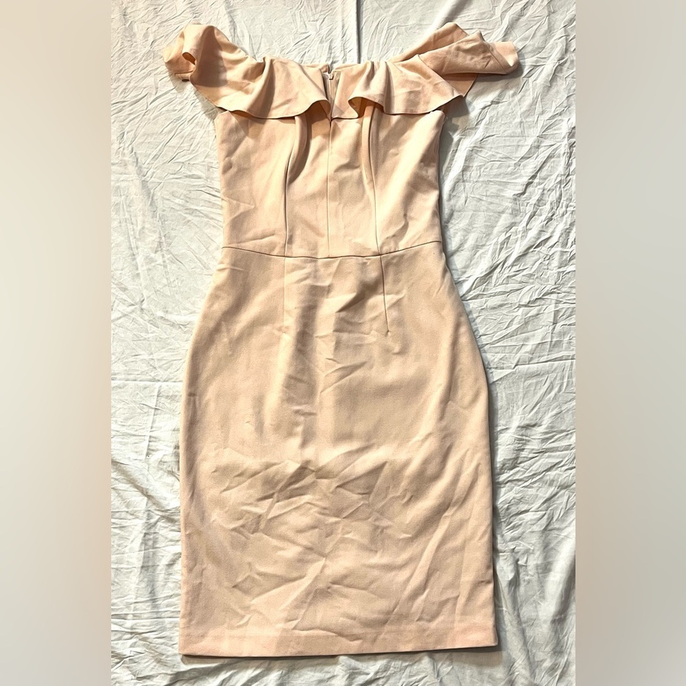 Miss Selfridge Pink/Cream Colored Women’s Size 4 Dress Preloved